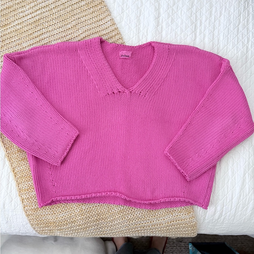 Babaa jumper no 62, hibiscus flower